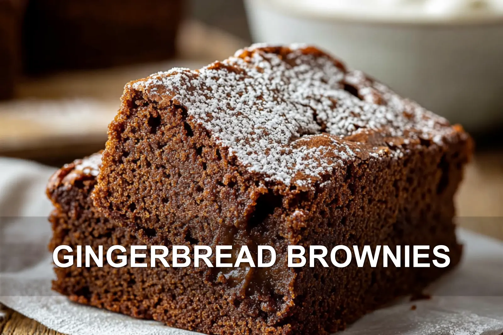 Gingerbread Brownies: Cozy Holiday Recipe You Need