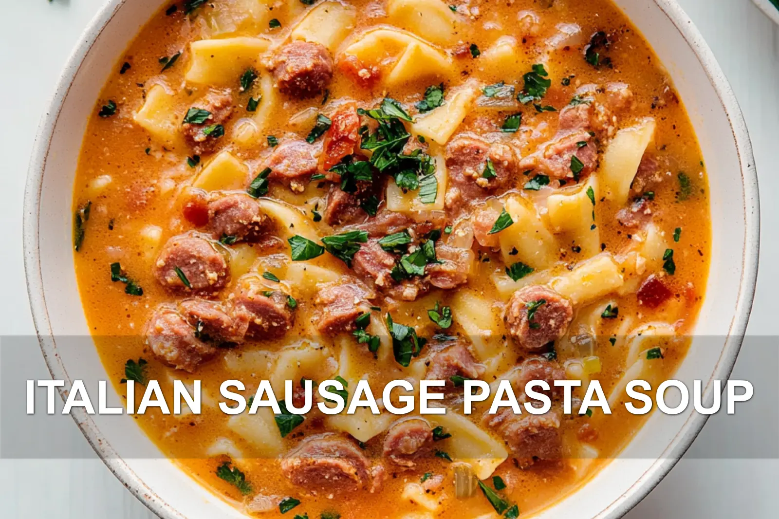 How to Make Italian Sausage Pasta Soup the Easy Way