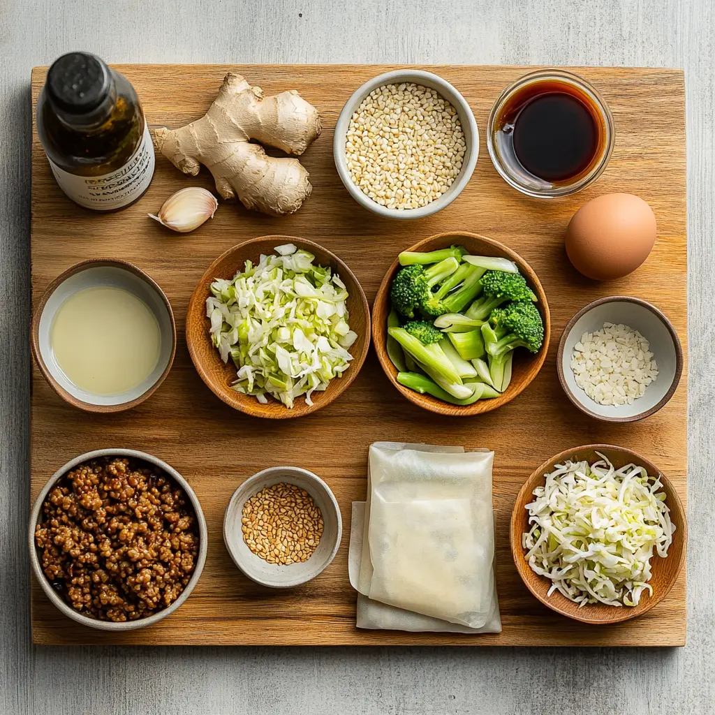 Air Fryer Egg Rolls Delicious Easy And Irresistible 6 Crispy Air Fryer Egg Rolls, golden brown and perfectly cooked, ready to be served with dipping sauce