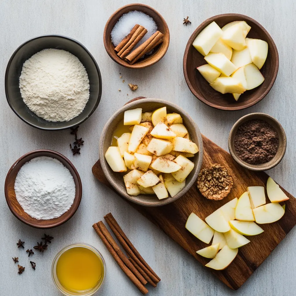 Golden Apfelsticks im Airfryer, lightly battered and sprinkled with cinnamon sugar, served fresh