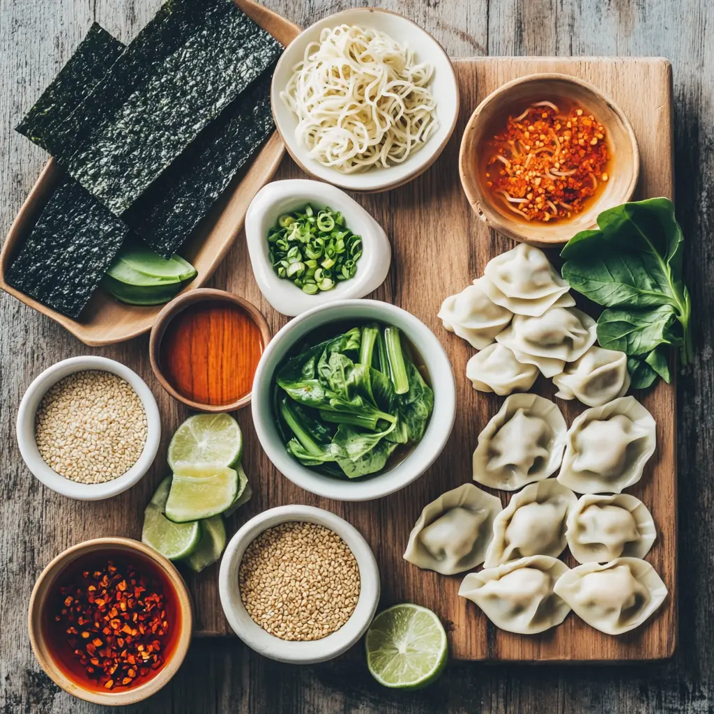 Easy Dumpling Soup Recipe: Quick and Irresistible Comfort 5 A visually appealing, steaming bowl of Easy Dumpling Soup, garnished with fresh herbs.
