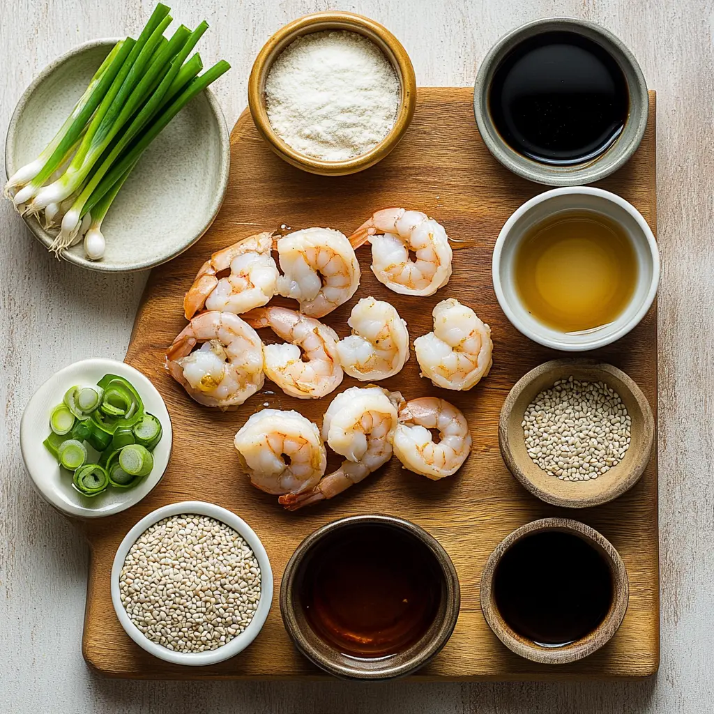 High-Protein Honey Garlic Shrimp: Quick Easy Recipe 5 Delicious High Protein Honey Garlic Shrimp dish, perfectly cooked and glistening, garnished with fresh herbs, centered hero view.