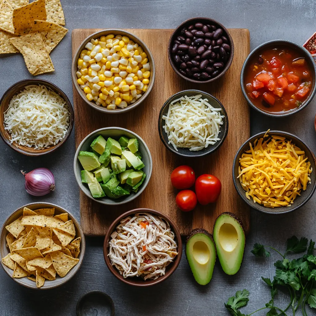 Tortilla Soup: Easy Fresh and Delicious Recipe 5 TORTILLA SOUP centered hero view, clean and uncluttered