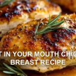 MELT IN YOUR MOUTH CHICKEN BREAST RECIPE centered hero view, clean and uncluttered