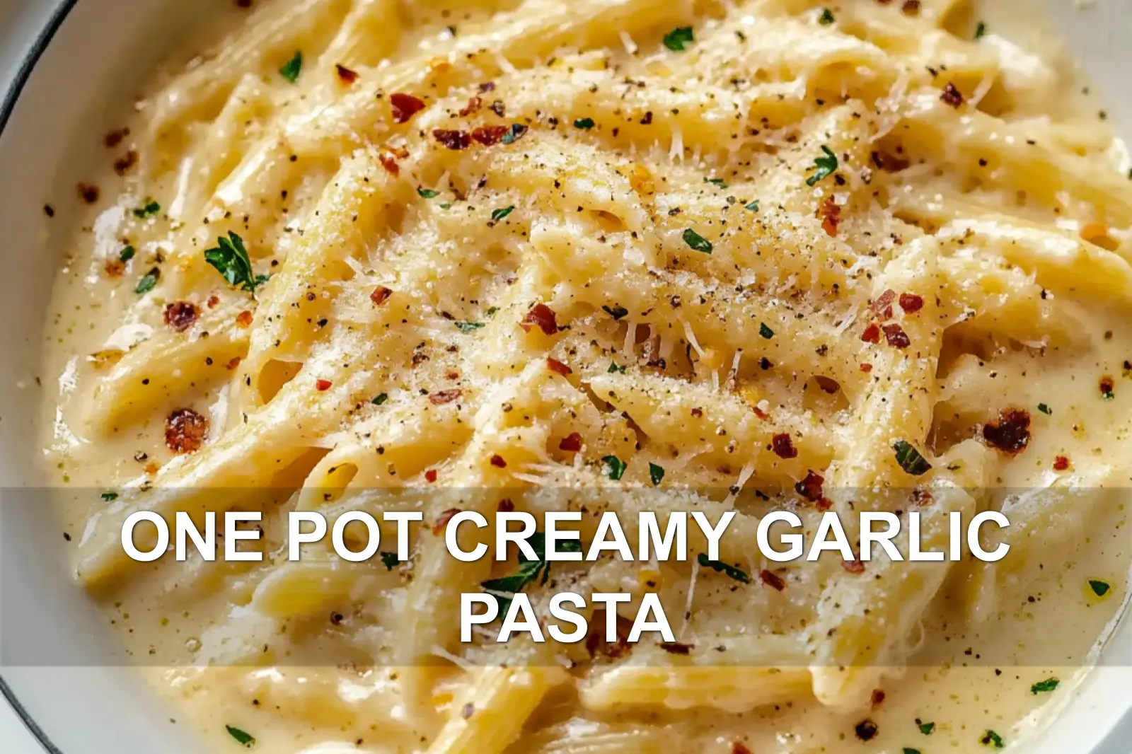 Easy Tricks for One Pot Creamy Garlic Pasta