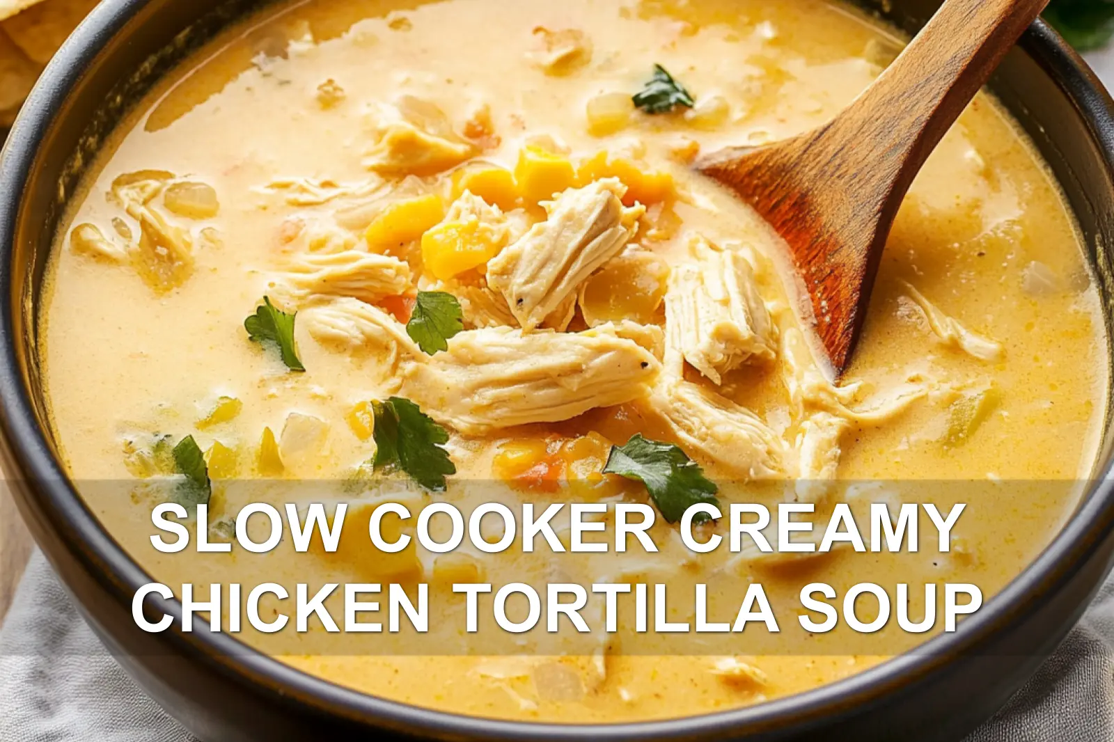 Slow Cooker Creamy Chicken Tortilla Soup Recipe Secrets