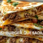 SMASHBURGER QUESADILLAS centered hero view, clean and uncluttered