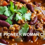 THE PIONEER WOMAN CHILI centered hero view, clean and uncluttered