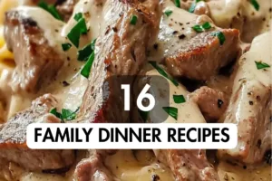 16 Family Dinner Recipes: Creamy Pasta Comfort!