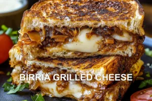 Irresistible Birria Grilled Cheese: Perfect Every Time BIRRIA GRILLED CHEESE centered hero view, clean and uncluttered