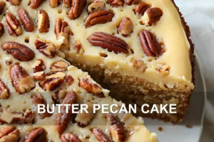 How to Make Butter Pecan Cake: Easy Cozy Guide BUTTER PECAN CAKE centered hero view, clean and uncluttered