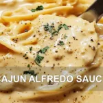 CAJUN ALFREDO SAUCE centered hero view, clean and uncluttered