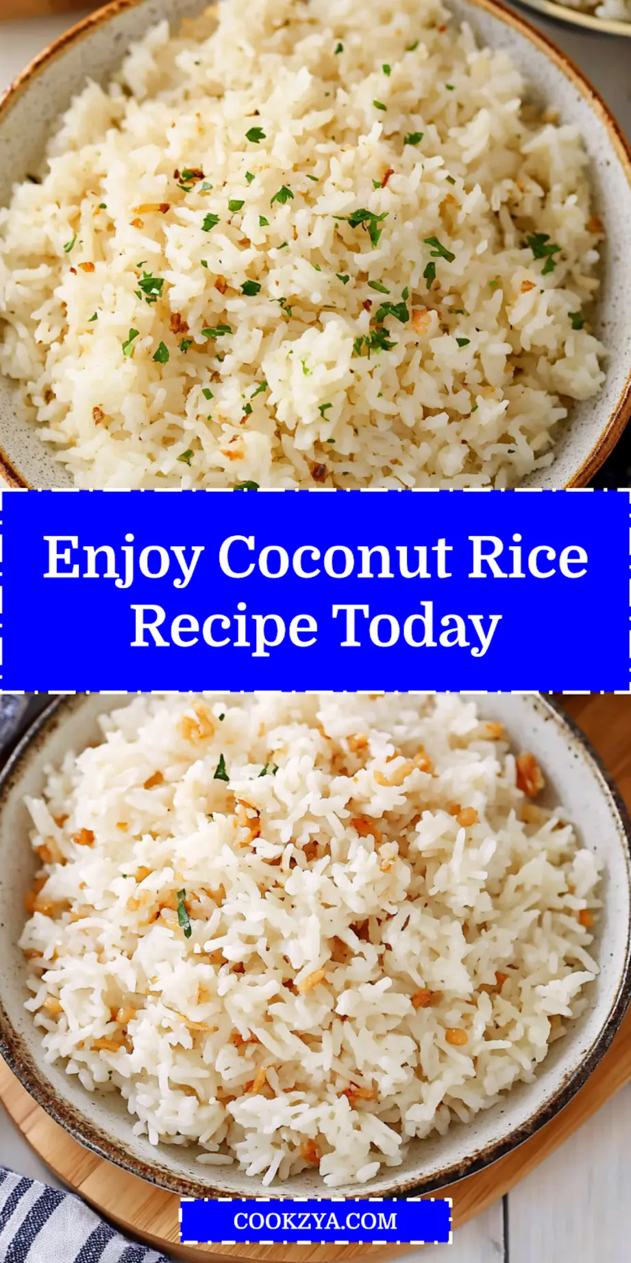 How to Make the Best Coconut Rice Recipe Today 7 Cozy serving of coconut rice in a bowl, ready to eat