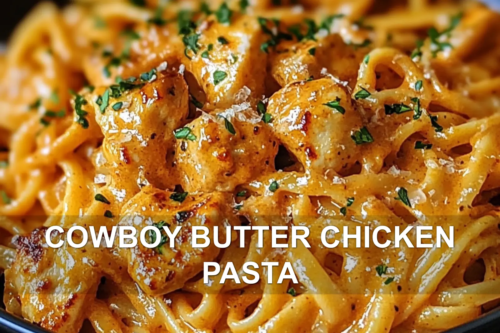 Cowboy Butter Chicken Pasta