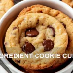 INGREDIENT COOKIE CUPS centered hero view, clean and uncluttered