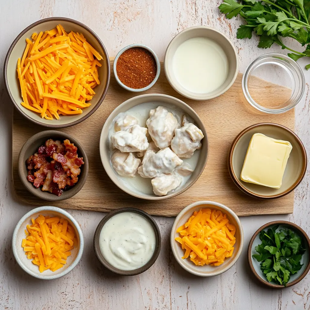 Enjoy Crockpot Crack Chicken: Comforting and Easy 6 CROCKPOT CRACK CHICKEN centered hero view, clean and uncluttered