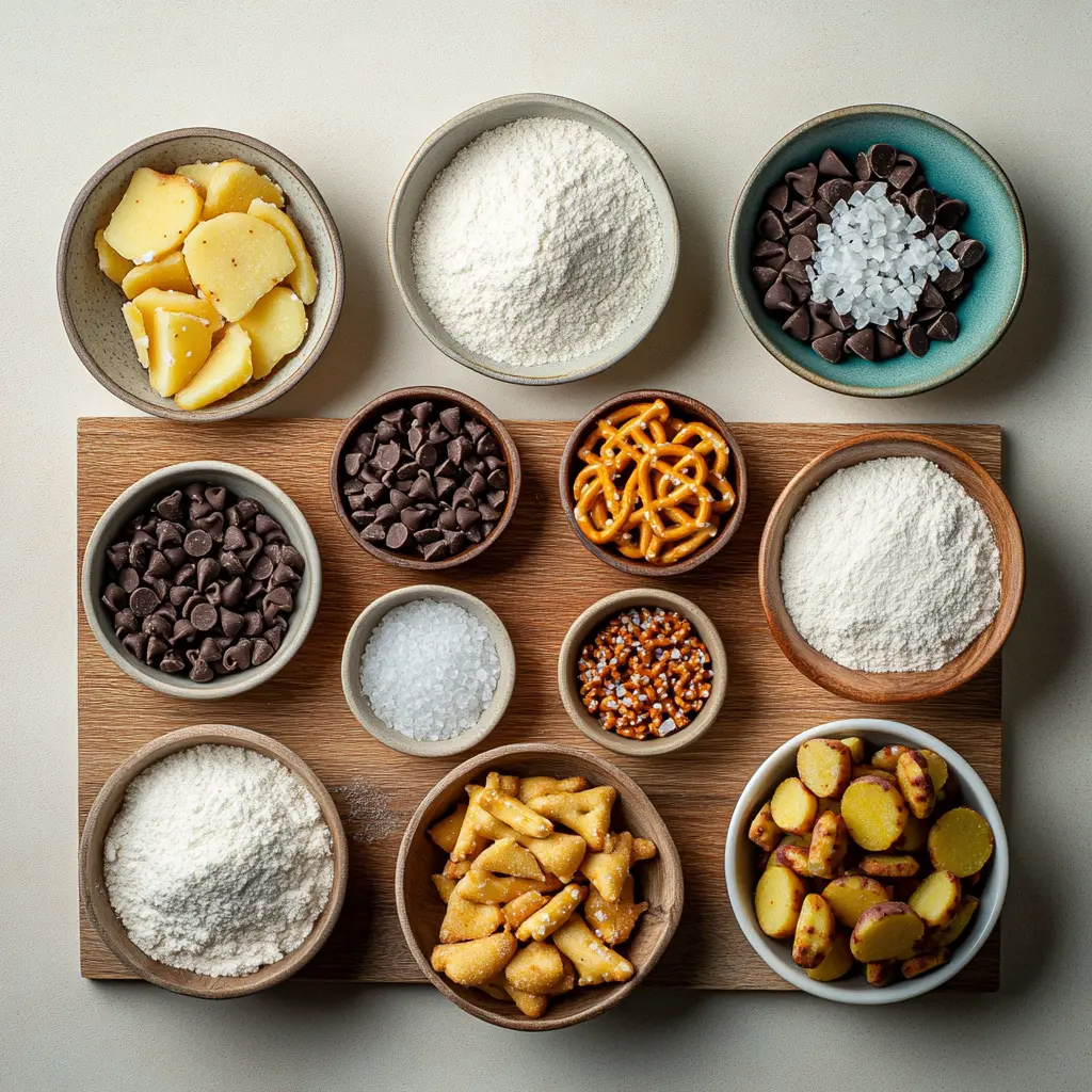 KITCHEN SINK COOKIES centered hero view, clean and uncluttered