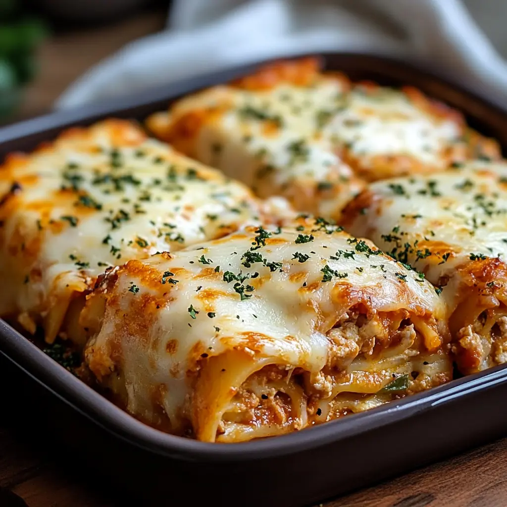 Ingredients for Parmesan Chicken Lasagna Roll-Ups displayed neatly