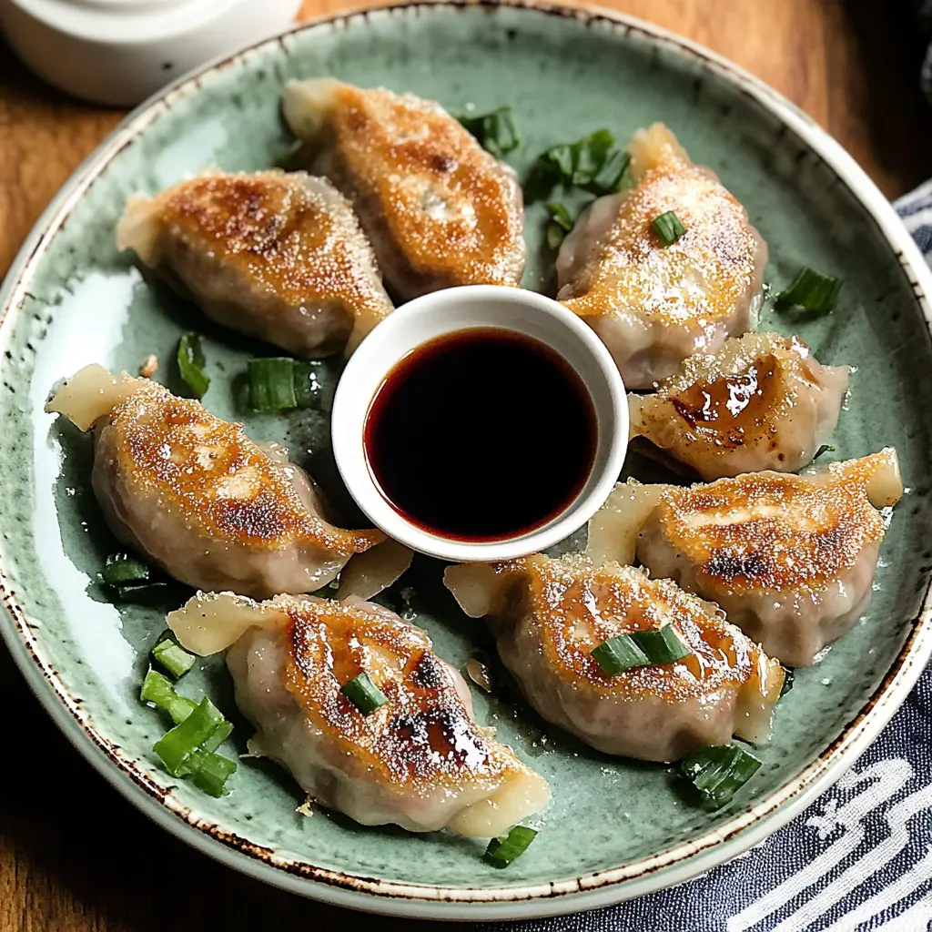 Ingredients for Pork and Cabbage Potstickers laid out on a clean surface