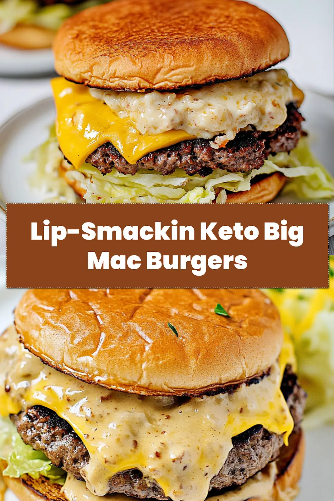 Keto Big Mac Smash Burgers: Simple and Irresistible 7 Pin this recipe: Delicious Keto Big Mac Smash Burgers with crispy tortillas, melty cheese, and special sauce