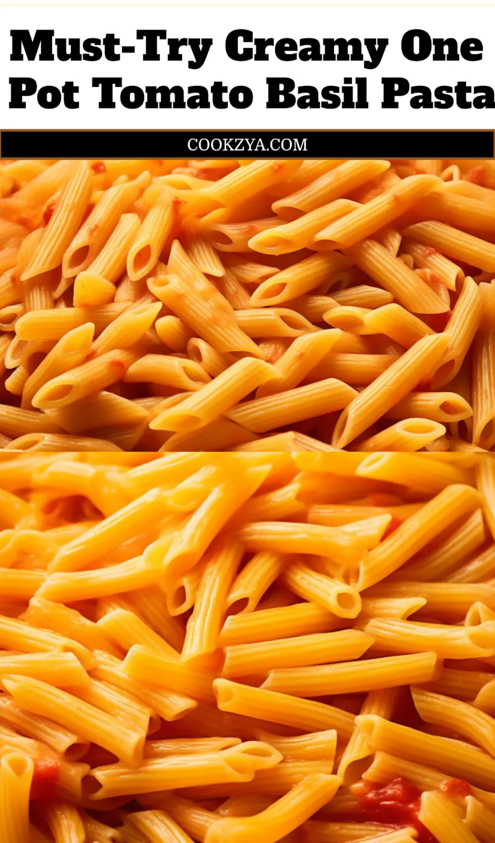 Creating One Pot Pasta: Easy Heartwarming Dish 7 ONE POT PASTA centered hero view, clean and uncluttered_pin