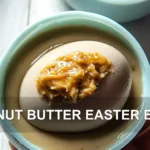 PEANUT BUTTER EASTER EGGS centered hero view, clean and uncluttered