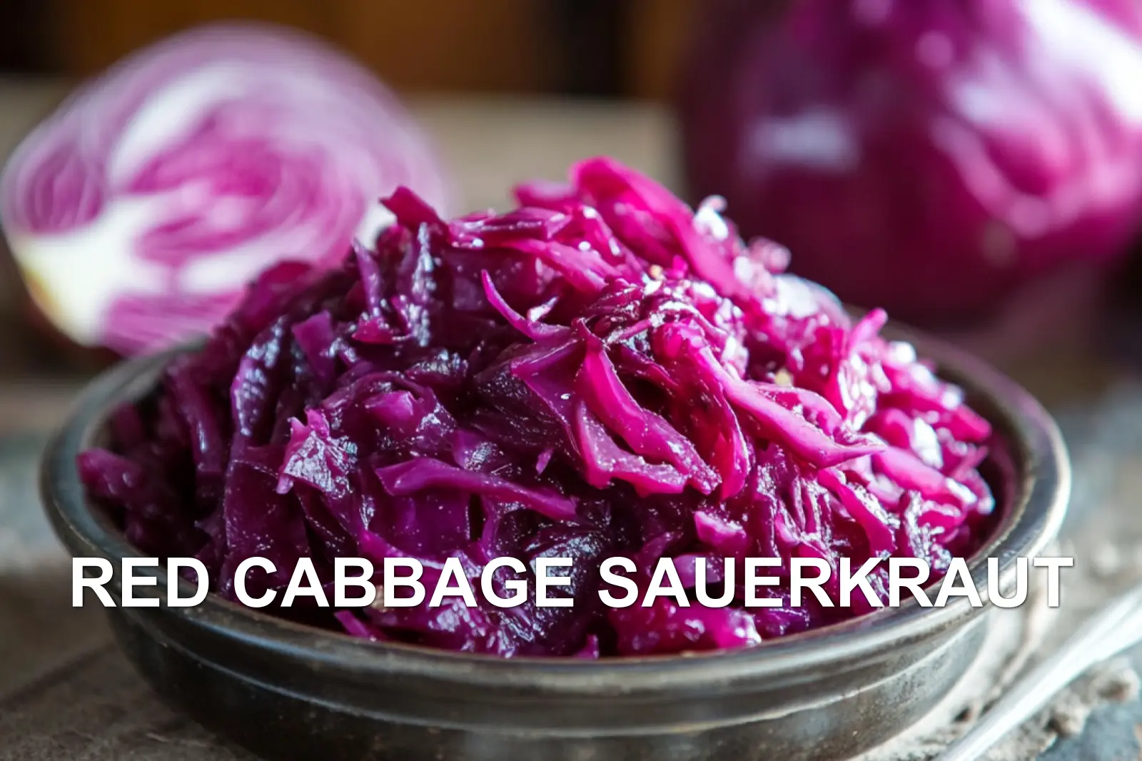 How to Make Red Cabbage Sauerkraut Easily at Home