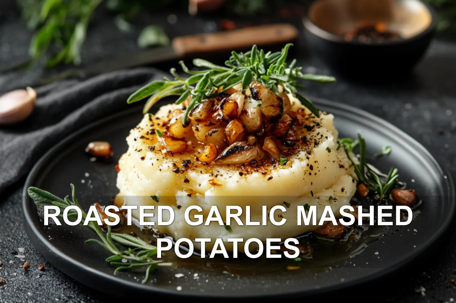 Irresistible Roasted Garlic Mashed Potatoes Recipe