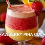 STRAWBERRY PINA COLADA centered hero view, clean and uncluttered