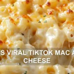 TINIS VIRAL TIKTOK MAC AND CHEESE centered hero view, clean and uncluttered