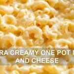 ULTRA CREAMY ONE POT MAC AND CHEESE centered hero view, clean and uncluttered
