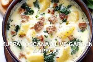 ZUPPA TOSCANA OLIVE GARDEN COPYCAT centered hero view, clean and uncluttered