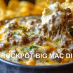 CROCKPOT BIG MAC DIP centered hero view, clean and uncluttered