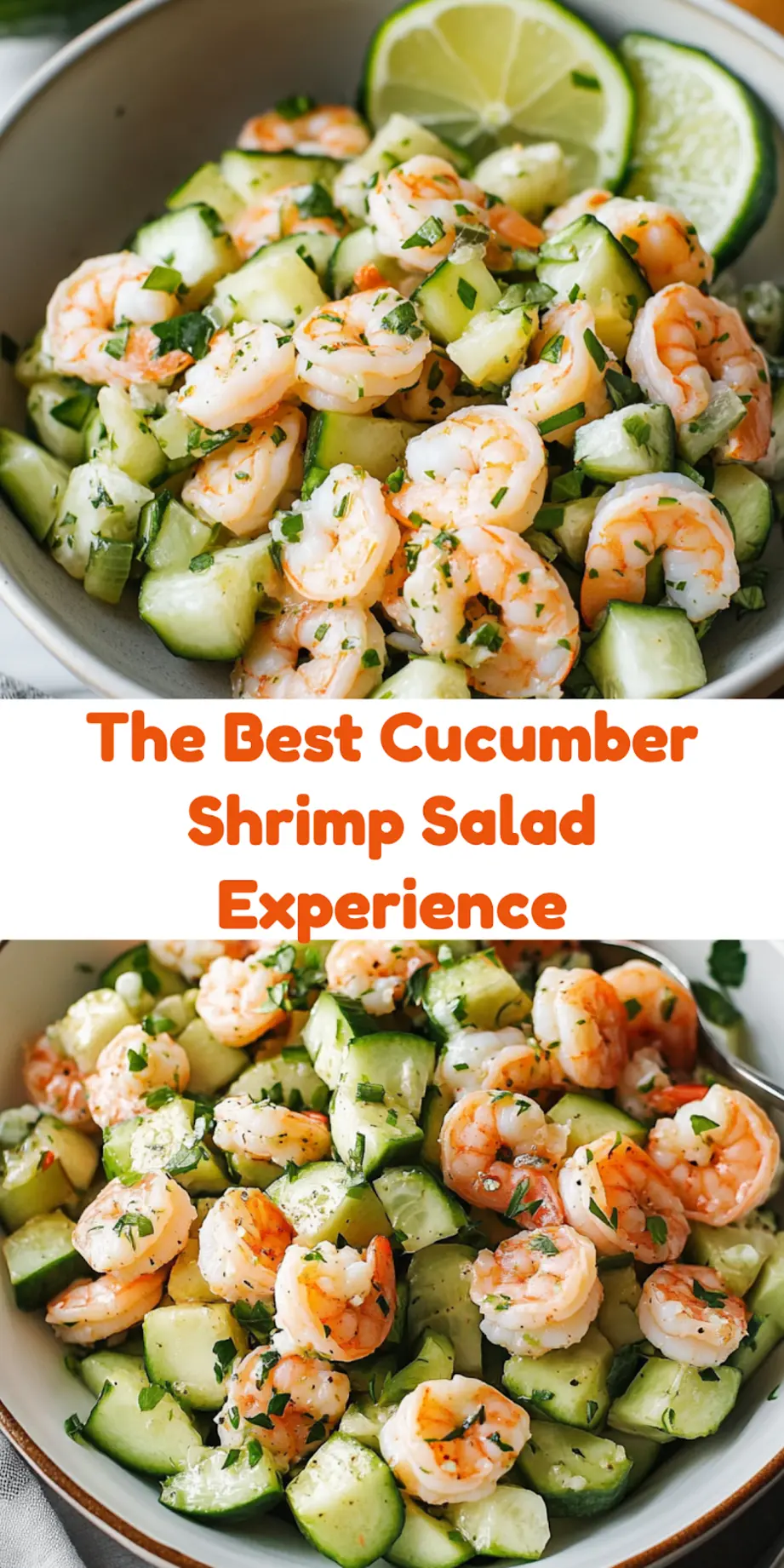 Discover the Deliciously Fresh Cucumber Shrimp Salad 7 Plated cucumber shrimp salad, vibrant and fresh