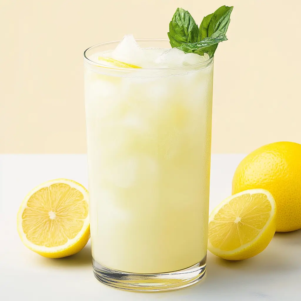 Ingredients for Brazilian Lemonade, clean and uncluttered