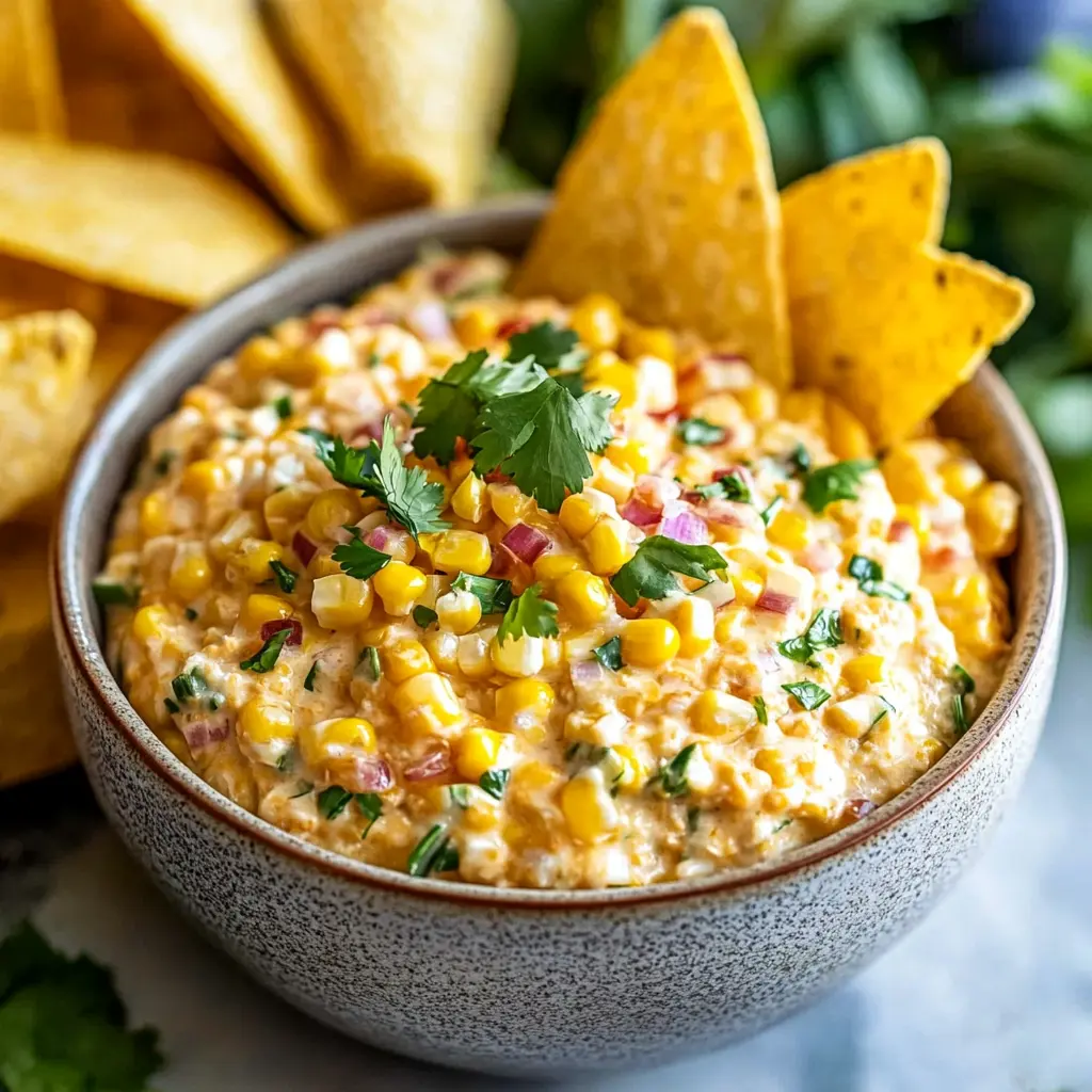 Ingredients for Easy Traditional Corn Dip, clean and uncluttered