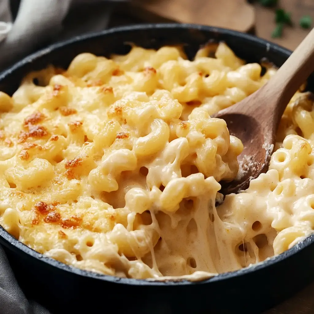 One-Pot Mac and Cheese: The Best Quick Comfort Dinner 6 ONE POT MAC AND CHEESE centered hero view, clean and uncluttered