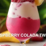 RASPBERRY COLADA TWIST centered hero view, clean and uncluttered