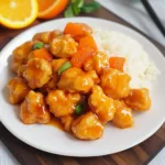 ORANGE CHICKEN centered hero view, clean and uncluttered