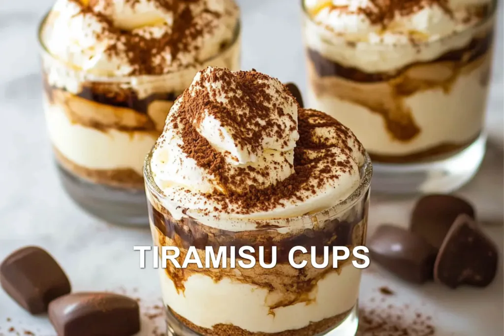 TIRAMISU CUPS centered hero view, clean and uncluttered