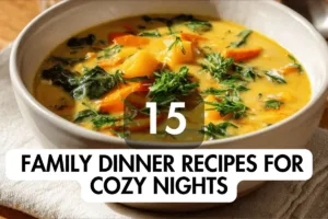 15 Family Dinner Recipes for Cozy Nights