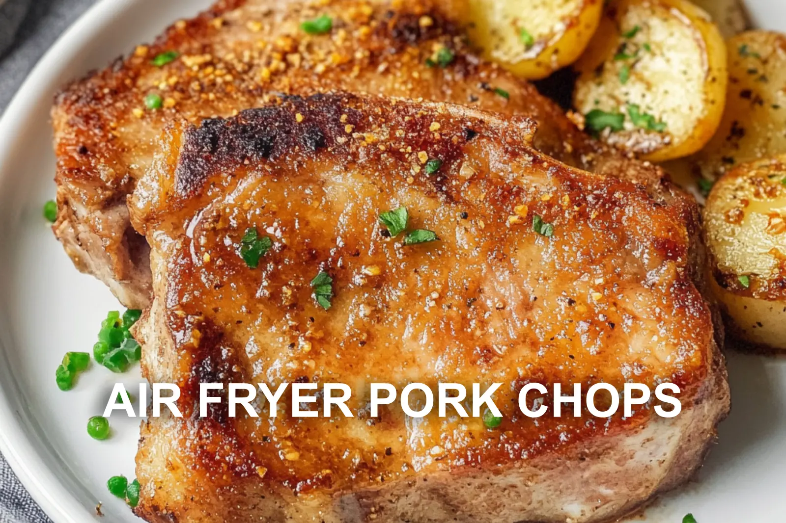 Air Fryer Pork Chops Recipe Easy Juicy and Delicious