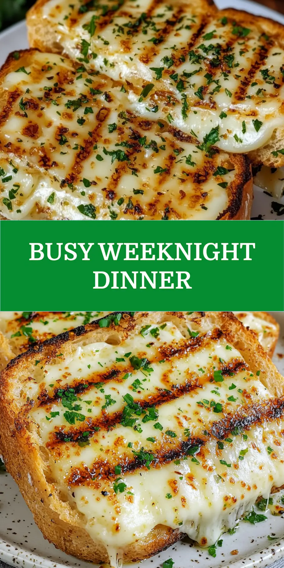 Garlic Bread Grilled Cheese Easy Recipe for Busy Weeknights 7 Golden crispy garlic bread grilled cheese sandwich with stretchy melted cheese