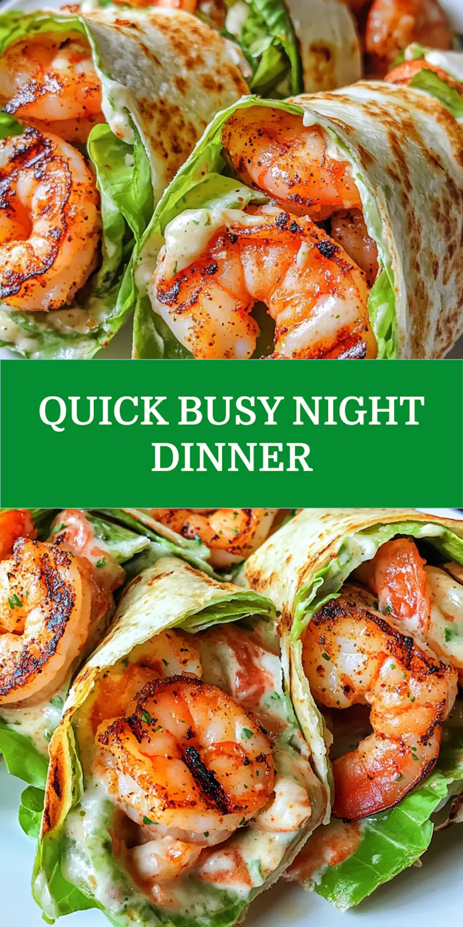 Grilled Shrimp Caesar Wraps Easy Weeknight Dinner 7 GRILLED SHRIMP CAESAR WRAPS centered hero view, clean and uncluttered