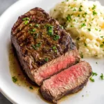 AIR FRYER STEAK centered hero view, clean and uncluttered