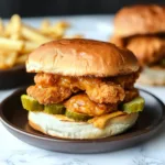 COPY CAT CHICK FIL A SANDWICHES centered hero view, clean and uncluttered