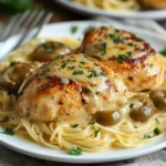 COPYCAT OLIVE GARDEN CHICKEN centered hero view, clean and uncluttered