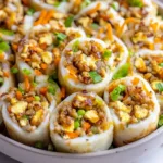 EGG ROLL IN A BOWL centered hero view, clean and uncluttered