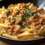GORDON RAMSAY GROUND TURKEY PASTA centered hero view, clean and uncluttered