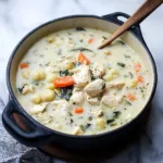 OLIVE GARDEN CHICKEN GNOCCHI SOUP centered hero view, clean and uncluttered